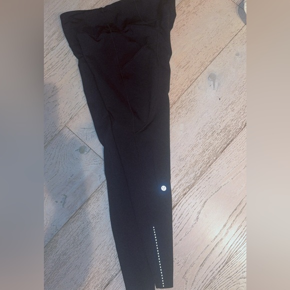 Lululemon Fast and Free High-Rise  7/8 Tight II Nulux 25" Tight size 8 black - Picture 11 of 16
